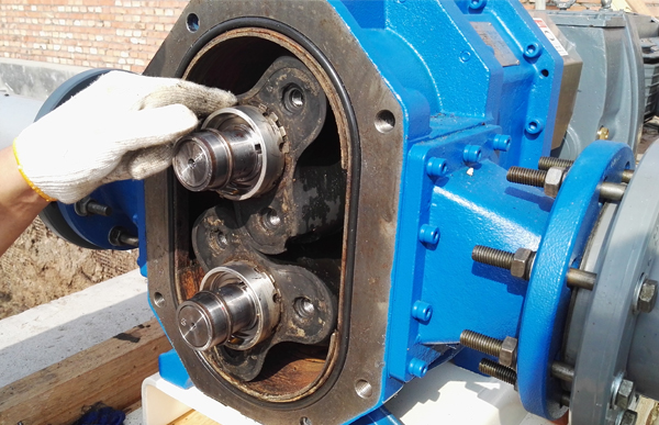 牛场粪便泵检修中.jpg 牛场粪便泵检修中.jpg